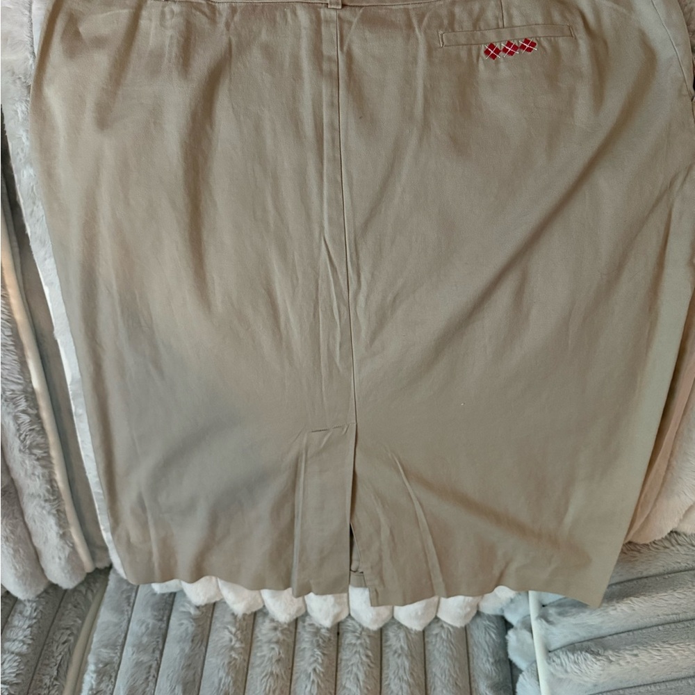 Beige Pencil Skirt bit below knee. Cotton New no tags